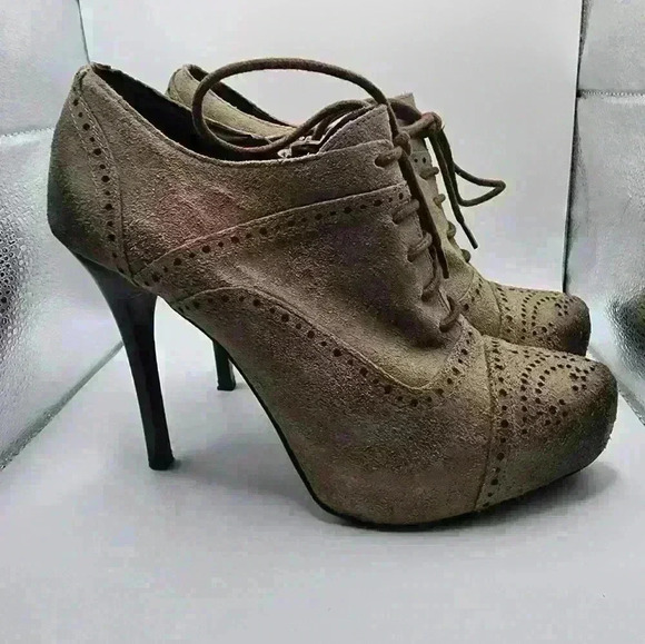 Fergie Footwear Gatsby Stone Hight Heels  Size 7 - Picture 4 of 8